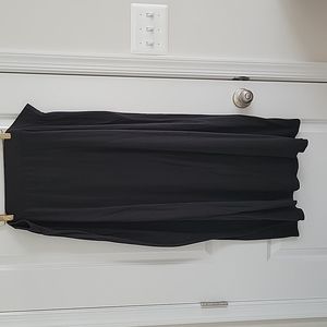 Black maxi skirt